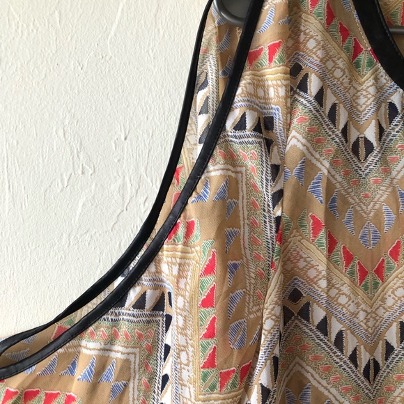 COLD SHOULDER Semi Sheer Womens Top Size Small No Tags - Picture 2 of 6